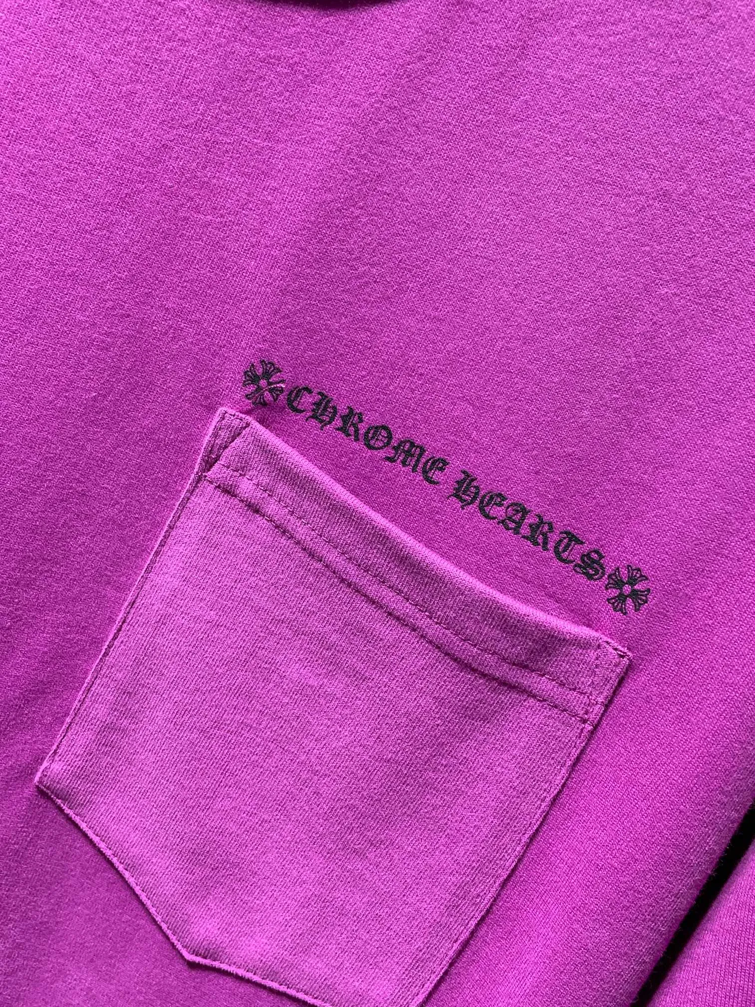 P130 New in summer Chrome Hearts 25ss High-weight, environmentally friendly and high-quality top-quality fabric 260g~270g Mattyboy graffiti spider web short-sleeved counter synchronization 1:1 replica version Recommended color: customized graffiti purple Size: S, M, L, XL